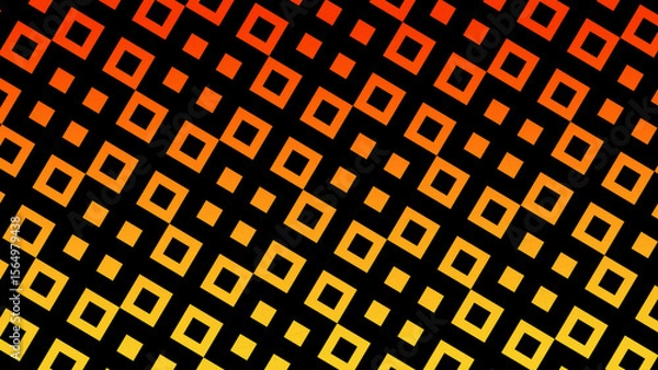 Fototapeta Abstract illustration patterns mosaic background with doble UHD 4K resolution to possible use with animation.