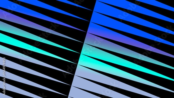 Fototapeta Abstract illustration patterns mosaic background with doble UHD 4K resolution to possible use with animation.