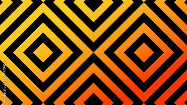 Fototapeta Abstract illustration patterns mosaic background with doble UHD 4K resolution to possible use with animation.