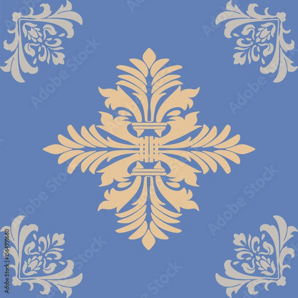 Obraz set of snowflakes