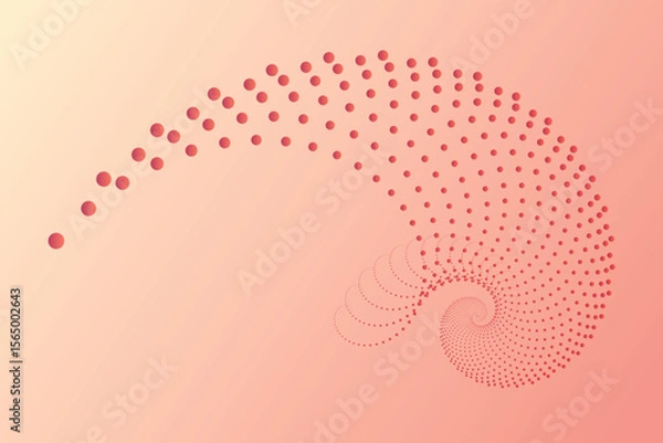 Fototapeta Abstract geometric design with vibrant color palette and bold typography