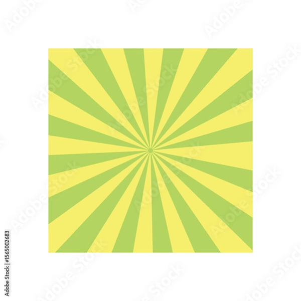 Fototapeta Abstract geometric shapes with vibrant color accents and bold typography