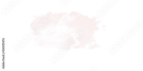 Obraz Elegant White Paint Texture: Grunge Brush Stroke Background on transparent background