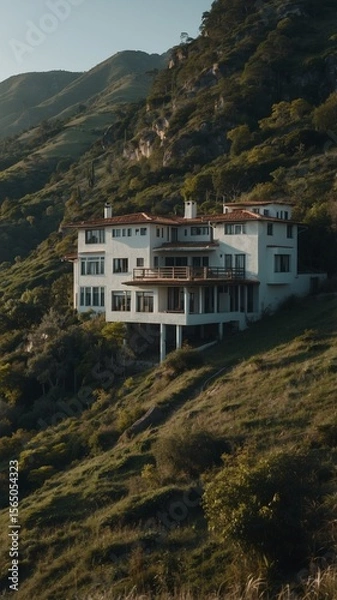 Obraz house in the mountains