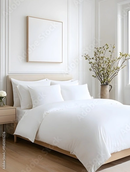 Obraz Minimalist Home Decor with Flowers