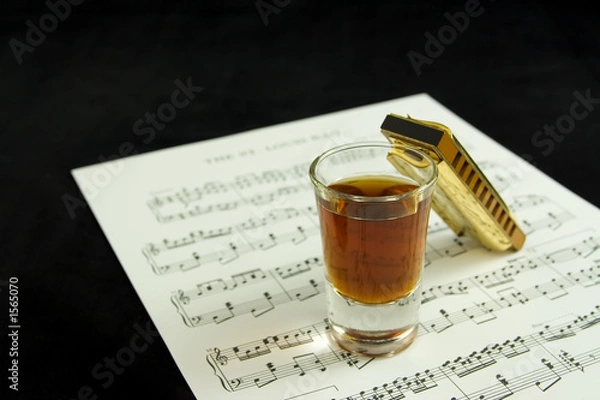 Obraz booze and blues