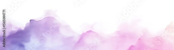 Fototapeta Delicate hues blend into soft, flowing shapes.