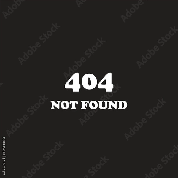 Obraz Data Unavailable Text and 404 not found