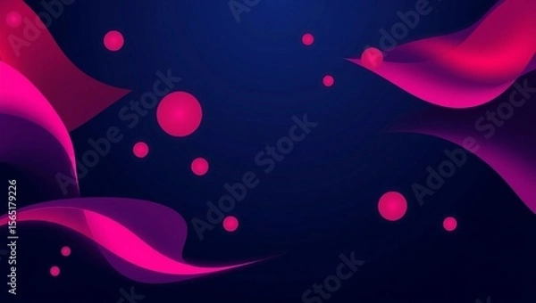 Fototapeta abstract, colorful, flowing, neon, light streaks, dynamic, vibrant, digital art, ethereal, energetic, psychedelic, mesmerizing, hypnotic
