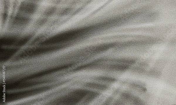 Fototapeta Grey black white glowing abstract gradient shape on black grainy background minimal header cover poster design copy space