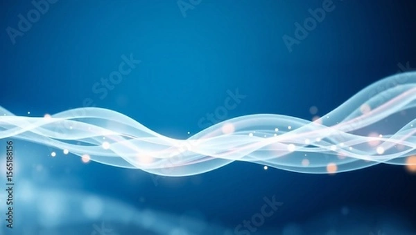 Fototapeta abstract, colorful, flowing, neon, light streaks, dynamic, vibrant, digital art, ethereal, energetic, psychedelic, mesmerizing, hypnotic
