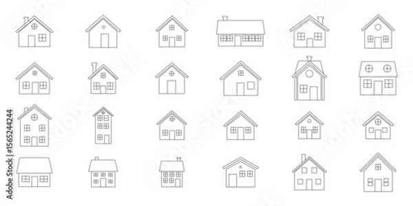 Obraz House  icon set 
