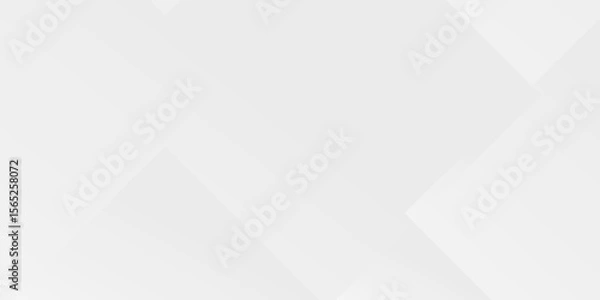 Fototapeta Abstract light grey and white geometric background with subtle triangles and gradients, perfect for modern design, presentations, or web.