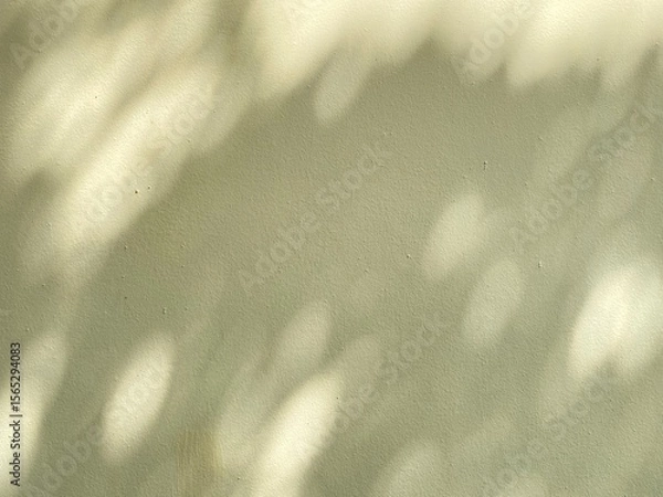 Obraz Bokeh sunlight drops on the wall