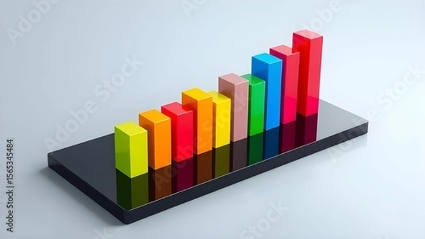 Obraz business graph