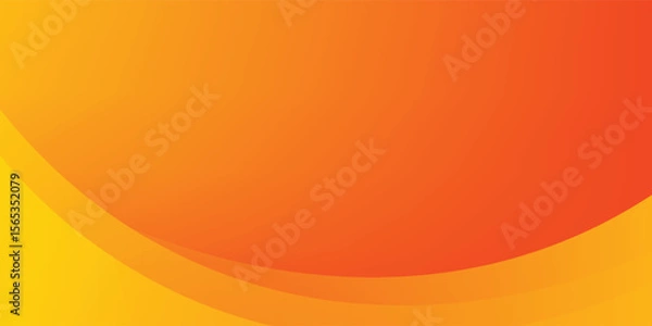 Obraz Abstract orange color background. Fluid shapes composition. Eps10 vector