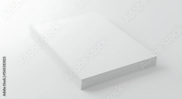 Obraz Blank White Poster Mockup Isolated Gallery Presentation