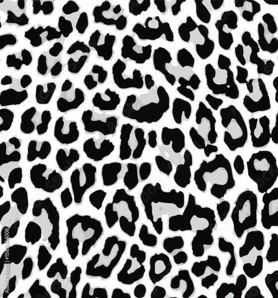 Fototapeta Leopard beautiful skin pattern design elegance seamless. Aminal skin pattern.