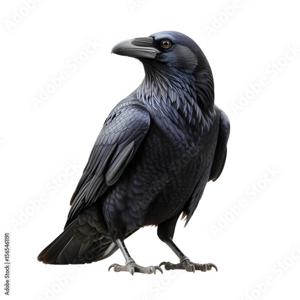 Fototapeta raven transparent background png