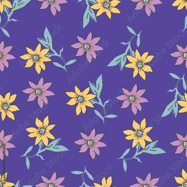 Obraz seamless floral pattern	
