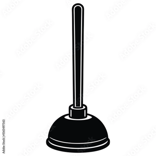 Fototapeta plunger sink unclog tool