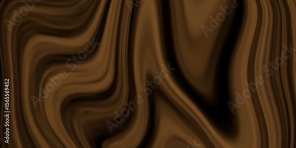 Fototapeta  Painting with liquid acrylic that pours and splashes. Mixed paints for an interior poster. Liquid art texture. golden, wood. texture for digital wall and floor tiles. Thassos quartzite, Glossy, arts.