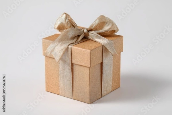 Obraz gift box on white background