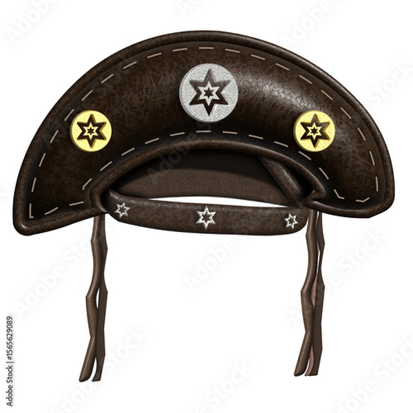 Obraz traditional cangaceiro hat illustration