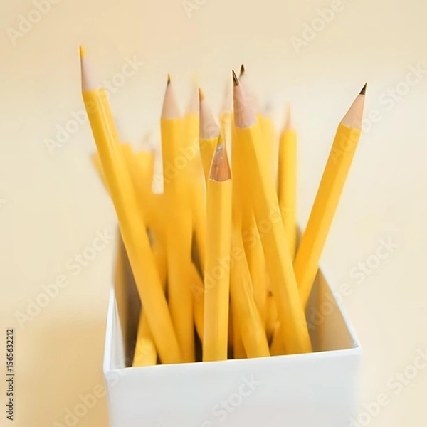 Obraz french fries on a white background