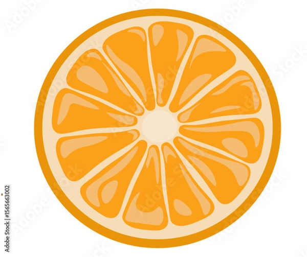 Obraz Juicy Orange Slice