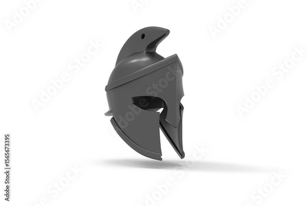 Fototapeta Spartan helmet keychain