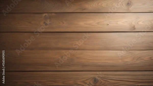 Fototapeta AI-generated wooden background featuring a natural grain texture. The image presents a rustic and neutral wooden surface, perfect for use in product display, menu design, mockups