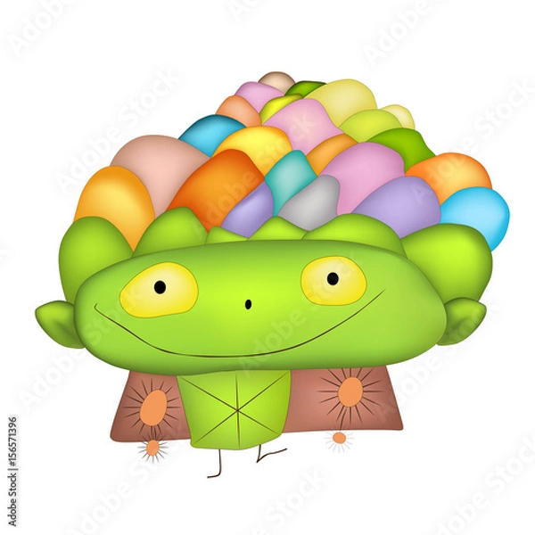 Fototapeta Cartoon Monster