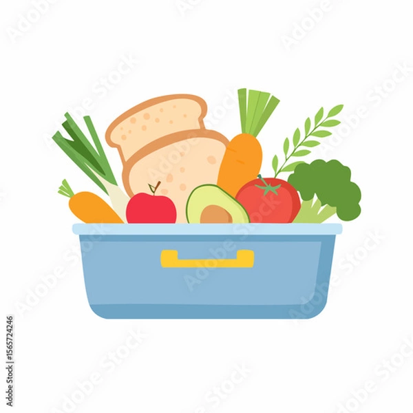 Obraz vegetables and fruits