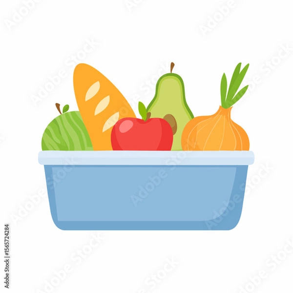 Obraz vegetables and fruits