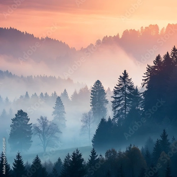 Obraz Modern Abstract Background with Artistic Gradient and Minimal Elements