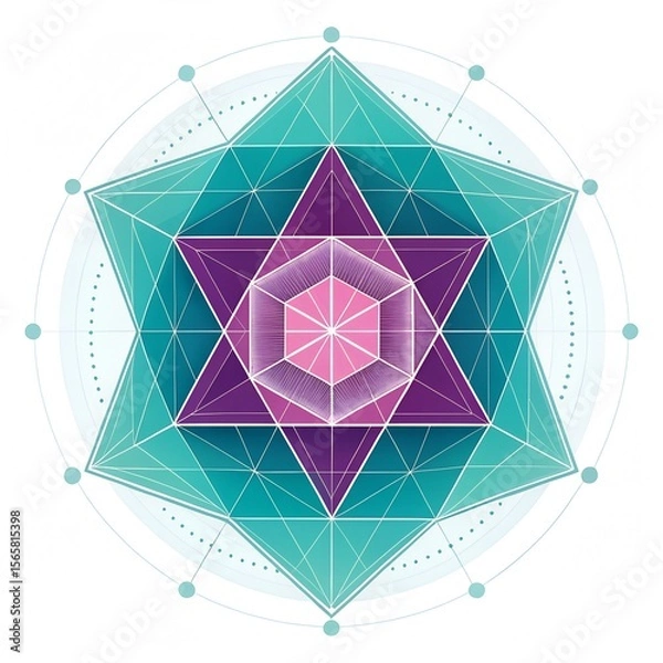 Obraz Modern Abstract Background with Artistic Gradient and Minimal Elements