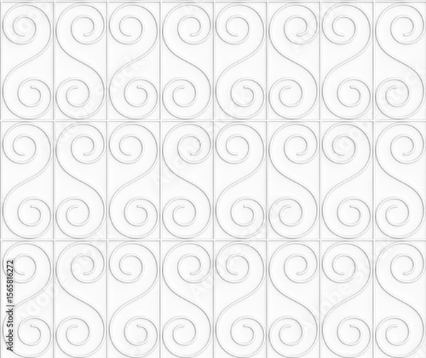Obraz swirled pattern (completely seamless pattern)