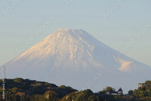 Fototapeta 富士山の美しい景色