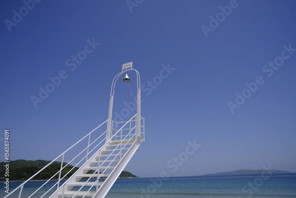 Fototapeta 糸島宙への階段