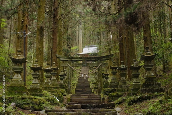 Obraz 熊本の上色見熊野座神社
