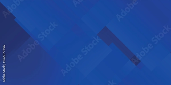 Obraz modern banner background blue gradations colorful abstract memphis. slash shape. modern abstract soft vector eps10