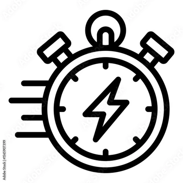 Obraz fast time icon