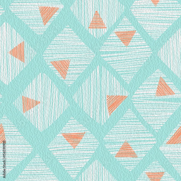 Fototapeta Vivid repeating map - For easy making seamless pattern use it for filling any contours