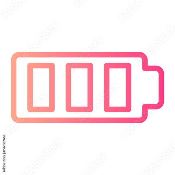 Fototapeta status gradient icon