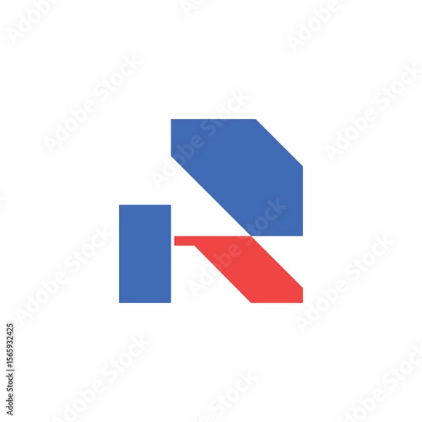 Fototapeta Minimalist Modern Logo 