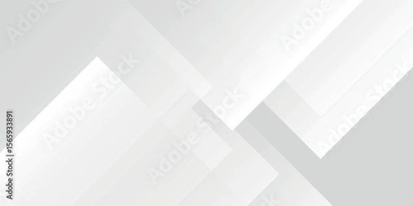 Obraz abstract banner background gray and white gradations. futuristic modern design shape colorful