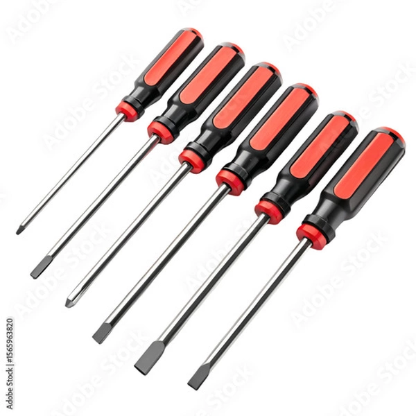 Fototapeta set of screwdriver bits