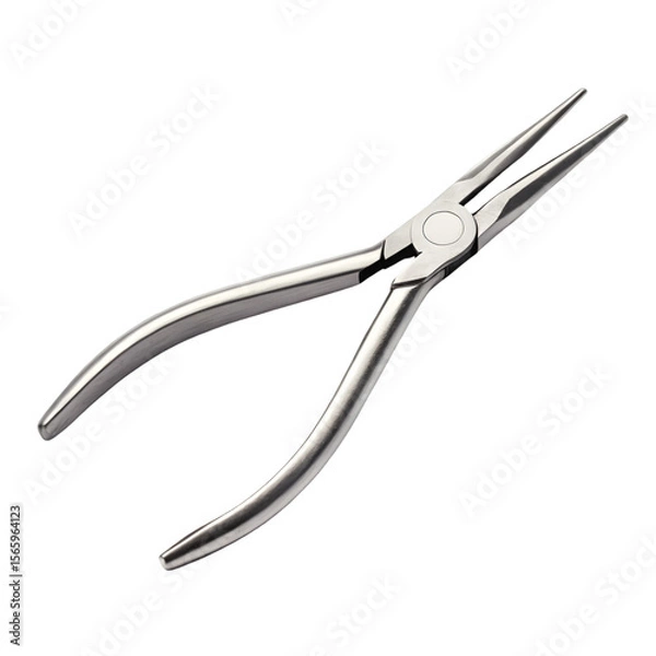 Fototapeta scissors on white background