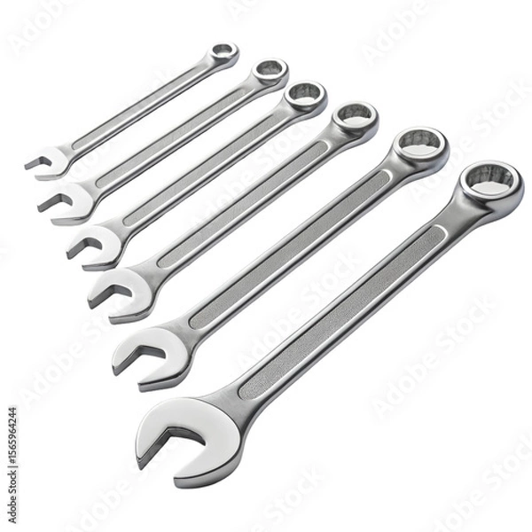 Fototapeta wrench and nuts